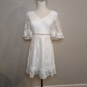 Twosisters White Jennie Dress | NWT | Cottagecore, Hen Party , Boho